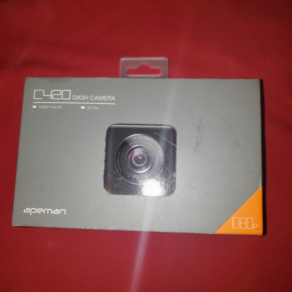 APEMAN C420 DASH CAMERA CAM CAR SECURITY 1080P FULL HD